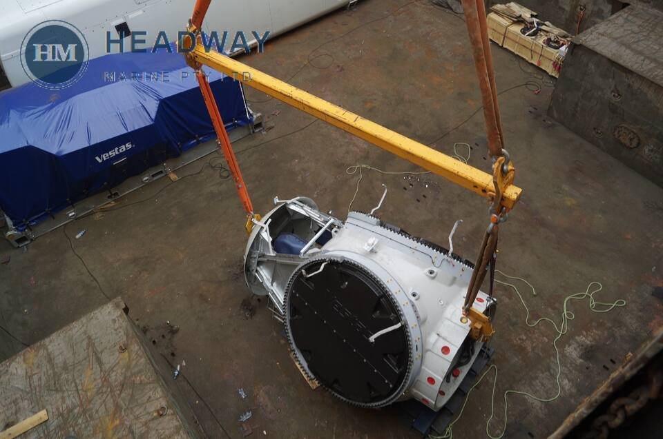 Covered project cargo during transfer